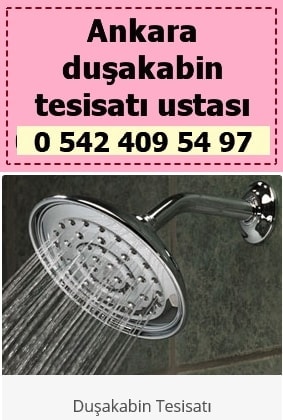 Ankara duşakabin tesisatı ustası