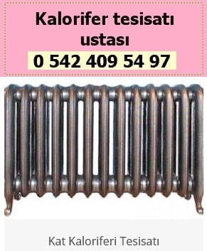 Ankara kalorifer tesisatı ustası
