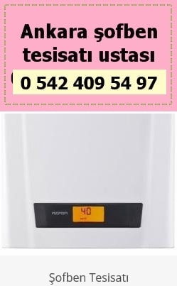 Ankara şofben tesisatı