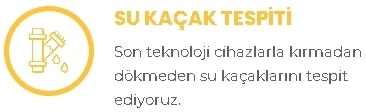 Ankara su kaçak tespiti