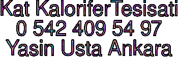 kat kalorifer tesisatı